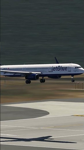 "Aerofly FS Global | JetBlue Airbus A321 Smooth Landing at New York Airport 🛬
