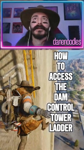 This raider showed me the perfect technique for nailing this ladder jump at Dam Battlegrounds every time. Copy this technique! #arcraiders #gamingreels | DaneNoodles
