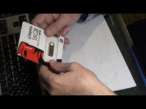 Counterfeit Kingston flash drive