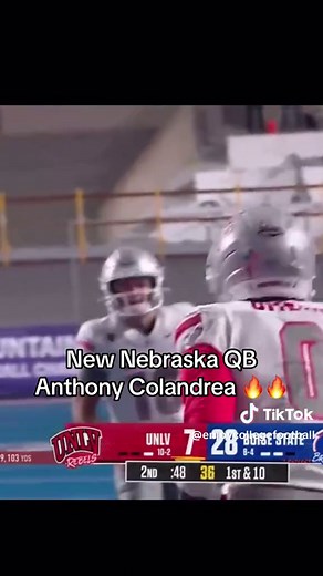 New Nebraska QB Anthony Colandrea Joins the Cornhuskers