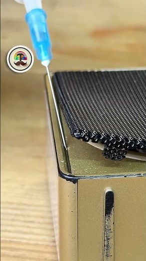 Syringe Needle Super Glue Trick!