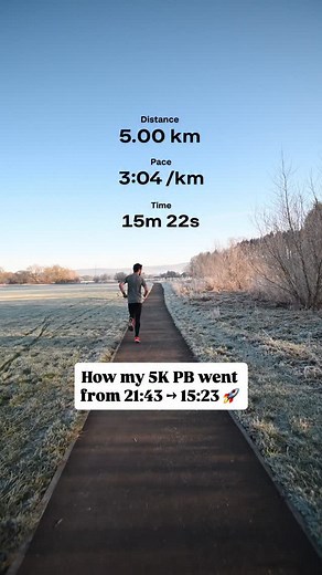 1.2K views · 737 reactions | How my 5K PB went from 21:43 to 15:23...