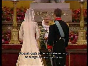 Frederik & Mary of Denmark's Wedding Vows