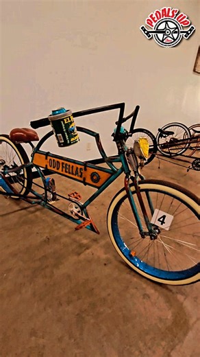 Pedals Up Show | 🔥 Rat Rod Madness on Two Wheels 🔥 This custom rat-rod–style bike by Jake from the Odd Fellas Bike Club is pure art on wheels. The more you... | Instagram