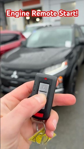 Remote start ON - used Mitsubishi RVR 2023 LE trim level! #shorts #mrmitsubishi #rvr #remotestarter