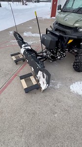 5.5K views · 34 reactions | Coot’s UTV Plow Set Up #utv #plow #winter #snowremoval #outdoors | Coots Lures | Facebook