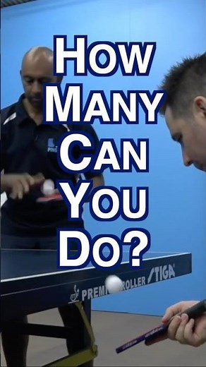 Try This At Home! Table Tennis Tricks 🏓