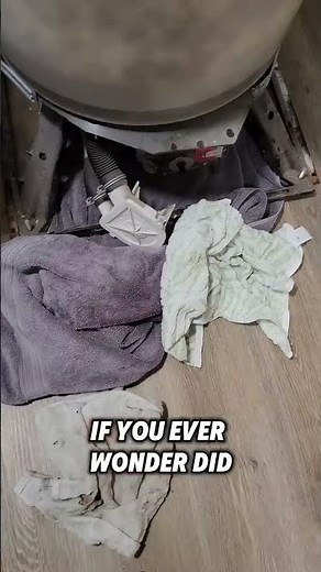 Whirlpool/Kenmore Washer Won't Agitate Or Spin & Trips Breaker--SOCK IN PUMP!! #shorts #reels #fyp