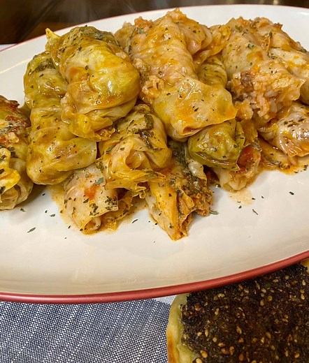 Lebanese Stuffed Cabbage Rolls- Savory & Healthy Meat Filled Cabbage