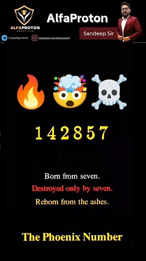 The Phoenix Number | Number system