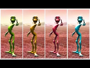 👽 Viral Green Alien Dance 💥 Dame Tu Cosita Remix 2025 Edition!