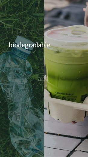 Biodegradable is different from #compostable