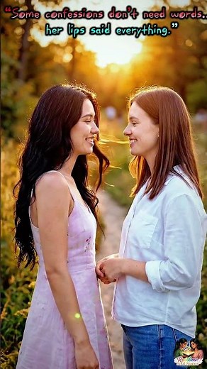 She Said Everything With One Kiss… 💋 | Emotional Lesbian Love Story #shorts #lgbt #love