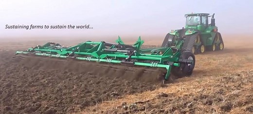 The Speedtiller by K-Line Ag provides efficient seed bed preperation, effective weed control and excellent stubble incorporation. Learn more at: www.k-lineag.com | Machinery Pete