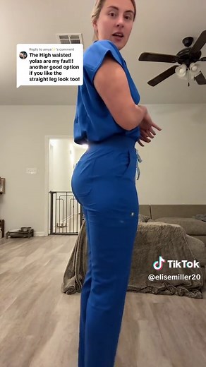 Figs Scrubs Try-On Haul: High-Waisted Pants Review & Sizing Guide