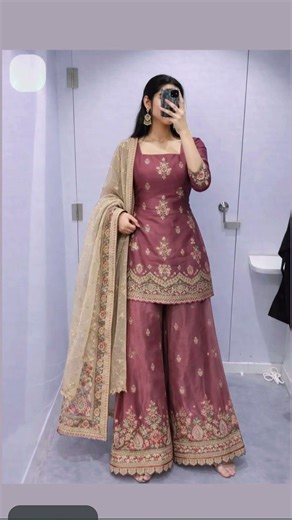 7 diffrent types Sharara suit #fashion #festival #season #y #youtubeshorts