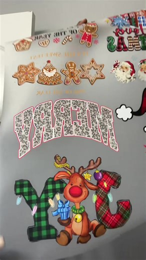 Create your own designs with these prints #christmastransfers #dtftransfers