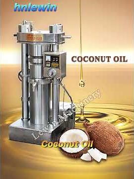 Coconut oil press machine Cold press coconut oil machine