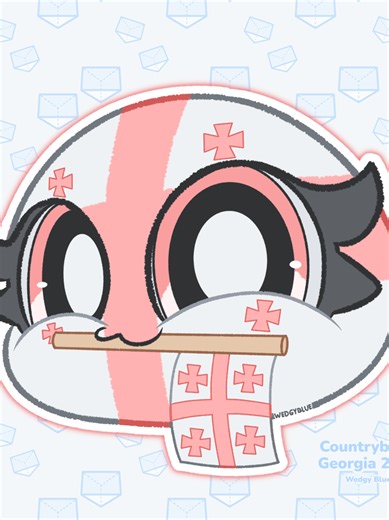Cute Countryballs and Chibi Art from Georgia