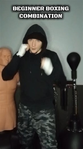 Beginner Boxing Combination #tips #tutorials #martialarts #boxing