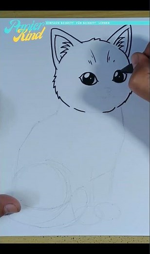 How to Draw a Cat in One Minute – Quick and Easy