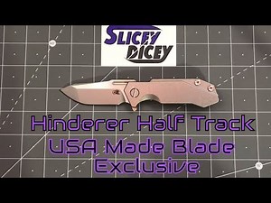 Hinderer Halftrack Gen 2 USA Made Blade Exclusive Full Ti