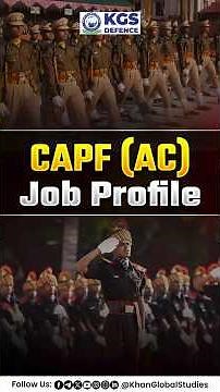 CAPF Assistant Commandant – Roles, Power & Perks Explained for Defence Aspirants! #defenceexam #kgs
