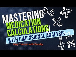 Mastering Medication Calculations with Dimensional Analysis: Easy Tutorial with Doodly