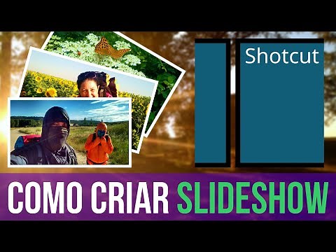How to create a slideshow with photos in Shotcut | Maisvideomundo #80
