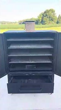 Sling’N’Steel Custom BBQ Smokers Cabinet Smoker