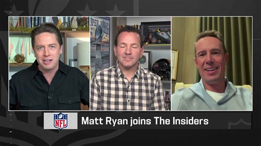 Matt Ryan joins 'The Insiders' to break down which QBs are playing at the highest level