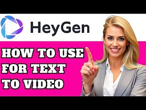 How to Use HeyGen AI for Text to Video (Full Beginner Tutorial 2025)
