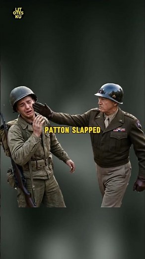 When General Patton Slapped His Own Soldiers #ww2 #ww2history #patton