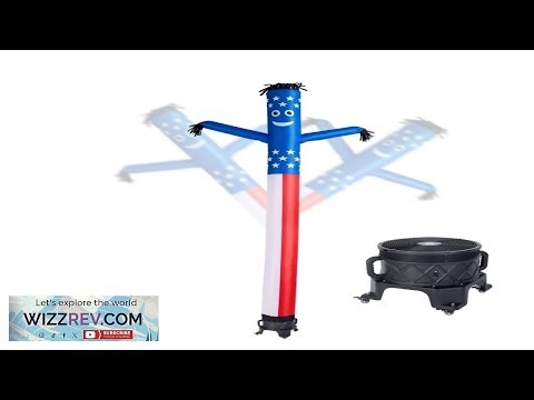 VEVOR Inflatable Tube Man with Blower 20 ft Tall Wacky Waving Wind