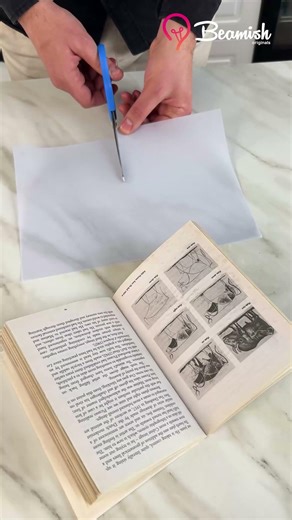 Paper tracing method for clean drawings ✍️ #smart #clean #drawing #trick