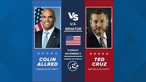 Interactive U.S. Senate race Texas voting map | Election Day 2024