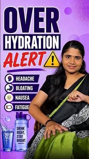How Much Water Should You Drink a Day? | Dietitian Karpagam #water #shorts