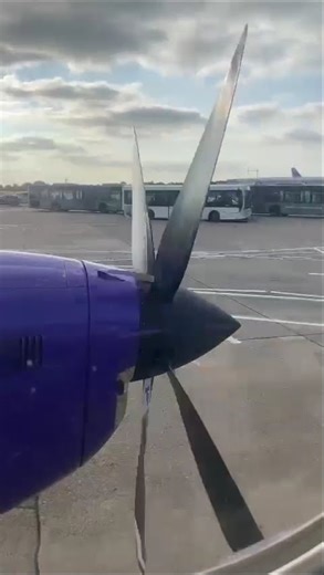 Eastern Airways BAe Jetstream 41 G MAJK engine start at Leeds Bradford