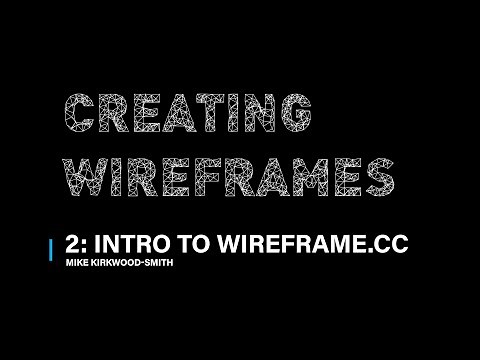 Creating wireframes part 2: introduction to wireframe.cc