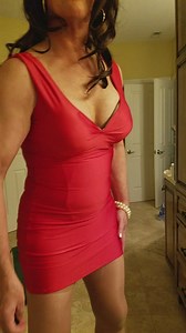 Red dress