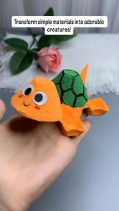 Make an adorable turtle using an egg carton, paint, and a bit of creativity. This eco-friendly craft is perfect for kids, easy to set up, and great for classroom or weekend activities. egg carton turtle, recycled craft, kids’ craft, eco-friendly DIY, easy animal craft, turtle craft for children. | GenioKid - Early Learning: speech, counting, motor skills