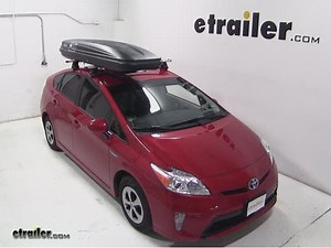 Installing the Thule Pulse Alpine Rooftop Cargo Box on your 2013 Toyota Prius