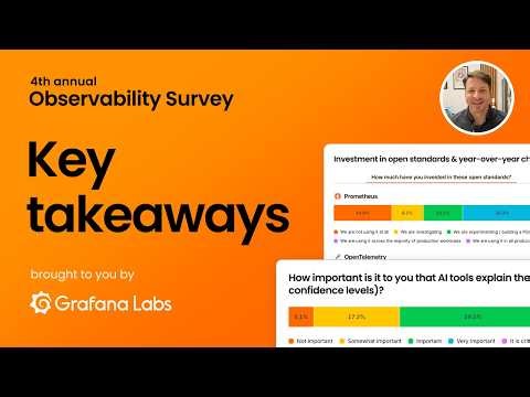 Engineers Want AI in Observability — With One Catch: 4th Annual Observability Survey by Grafana Labs
