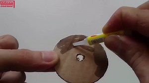 DIY cardboard Gatling gun: Rapid-fire toy build with paper darts!