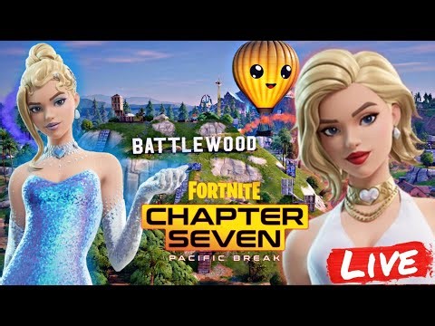 Fortnite Chapter 7 Pacific Break LIVE – Cat Holloway & Silver Screen Gameplay + New Map