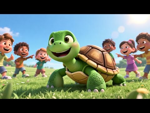 Slow & Fast With Turtle 🐢🏎️ | Learn Speed, Opposites & Fun | Kids Educational Video | 3D Animation