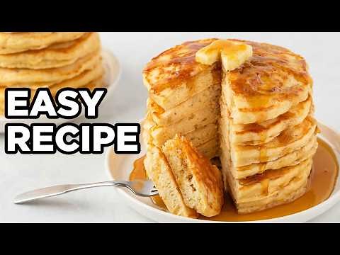 How to Make & Cook Pancake Batter from Scratch (Easy to Follow Recipe)