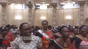 HOLY JOY: The atmosphere in Mandvulo Grand Hall at Lozitha Palace is joyful as emaSwati gather with Their Majesties for the end-of-year prayer service. | Times of Eswatini