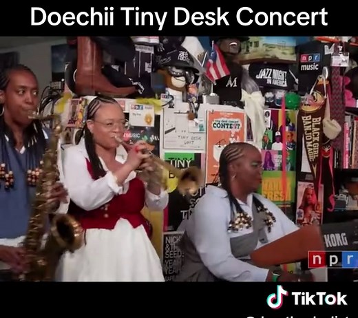 Doechii's Stunning Tiny Desk Concert Performance