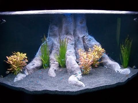 HOW TO: DIY Aquarium Background